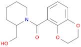 Methanone, (2,3-dihydro-1,4-benzodioxin-5-yl)[2-(hydroxymethyl)-1-piperidinyl]-