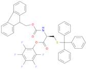 L-Cysteine, N-[(9H-fluoren-9-ylmethoxy)carbonyl]-S-(triphenylmethyl)-, 2,3,4,5,6-pentafluorophenyl ester