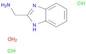 1H-Benzimidazole-2-methanamine, hydrochloride, hydrate (1:2:1)