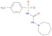 Benzenesulfonamide, N-[[(hexahydro-1H-azepin-1-yl)amino]carbonyl]-4-methyl-