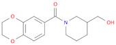 Methanone, (2,3-dihydro-1,4-benzodioxin-6-yl)[3-(hydroxymethyl)-1-piperidinyl]-