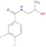 Benzamide, 3,4-difluoro-N-(2-hydroxypropyl)-