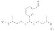 Propanoic acid, 3,3'-[[(3-formylphenyl)methylene]bis(thio)]bis-, dimethyl ester (9CI)