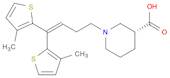 3-Piperidinecarboxylic acid, 1-[4,4-bis(3-methyl-2-thienyl)-3-buten-1-yl]-, (3R)-