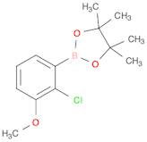 1,3,2-Dioxaborolane, 2-(2-chloro-3-methoxyphenyl)-4,4,5,5-tetramethyl-