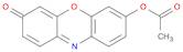 3H-Phenoxazin-3-one, 7-(acetyloxy)-