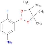 Benzenamine, 4-fluoro-3-(4,4,5,5-tetramethyl-1,3,2-dioxaborolan-2-yl)-