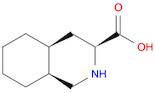 3-Isoquinolinecarboxylic acid, decahydro-, (3S,4aS,8aS)-