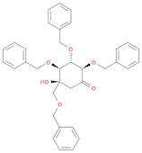 Cyclohexanone, 5-hydroxy-2,3,4-tris(phenylmethoxy)-5-[(phenylmethoxy)methyl]-, (2R,3S,4S,5S)-