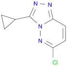 1,2,4-Triazolo[4,3-b]pyridazine, 6-chloro-3-cyclopropyl-