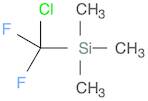 Silane, (chlorodifluoromethyl)trimethyl-