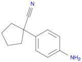Cyclopentanecarbonitrile, 1-(4-aminophenyl)-