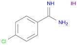 Benzenecarboximidamide, 4-chloro-, hydriodide (1:1)