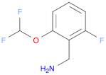 Benzenemethanamine, 2-(difluoromethoxy)-6-fluoro-