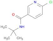 3-Pyridinecarboxamide, 6-chloro-N-(1,1-dimethylethyl)-