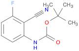 Carbamic acid, N-(2-cyano-3-fluorophenyl)-, 1,1-dimethylethyl ester