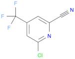 2-Pyridinecarbonitrile, 6-chloro-4-(trifluoromethyl)-