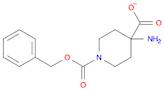 1,4-Piperidinedicarboxylic acid, 4-amino-, 1-(phenylmethyl) ester