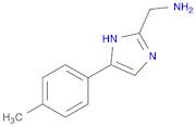 1H-Imidazole-2-methanamine, 5-(4-methylphenyl)-