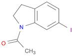 Ethanone, 1-(2,3-dihydro-6-iodo-1H-indol-1-yl)-