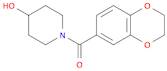 Methanone, (2,3-dihydro-1,4-benzodioxin-6-yl)(4-hydroxy-1-piperidinyl)-