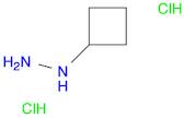 Hydrazine, cyclobutyl-, hydrochloride (1:2)