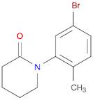 2-Piperidinone, 1-(5-bromo-2-methylphenyl)-