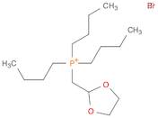 Phosphonium, tributyl(1,3-dioxolan-2-ylmethyl)-, bromide (1:1)