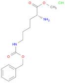 D-Lysine, N6-[(phenylmethoxy)carbonyl]-, methyl ester, hydrochloride (1:1)
