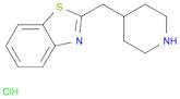 Benzothiazole, 2-(4-piperidinylmethyl)-, hydrochloride (1:1)