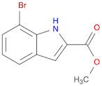 1H-Indole-2-carboxylic acid, 7-bromo-, methyl ester