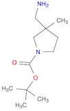 1-Pyrrolidinecarboxylic acid, 3-(aminomethyl)-3-methyl-, 1,1-dimethylethyl ester