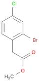 Benzeneacetic acid, 2-bromo-4-chloro-, methyl ester