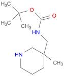 Carbamic acid, N-[(3-methyl-3-piperidinyl)methyl]-, 1,1-dimethylethyl ester