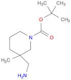 1-Piperidinecarboxylic acid, 3-(aminomethyl)-3-methyl-, 1,1-dimethylethyl ester