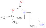 1-Azetidinecarboxylic acid, 3-(aminomethyl)-3-methyl-, 1,1-dimethylethyl ester