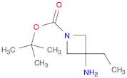 1-Azetidinecarboxylic acid, 3-amino-3-ethyl-, 1,1-dimethylethyl ester