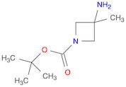 1-Azetidinecarboxylic acid, 3-amino-3-methyl-, 1,1-dimethylethyl ester