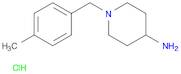 4-Piperidinamine, 1-[(4-methylphenyl)methyl]-, hydrochloride (1:1)