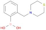 Boronic acid, B-[2-(4-thiomorpholinylmethyl)phenyl]-