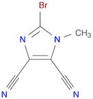 1H-Imidazole-4,5-dicarbonitrile, 2-bromo-1-methyl-
