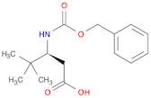 Pentanoic acid, 4,4-diMethyl-3-[[(phenylMethoxy)carbonyl]aMino]-, (3S)-