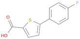 2-Thiophenecarboxylic acid, 5-(4-fluorophenyl)-