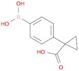 Cyclopropanecarboxylic acid, 1-(4-boronophenyl)-