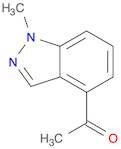 Ethanone, 1-(1-methyl-1H-indazol-4-yl)-