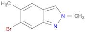2H-Indazole, 6-bromo-2,5-dimethyl-