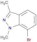 1H-Indazole, 7-bromo-1,3-dimethyl-