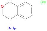 1H-2-Benzopyran-4-amine, 3,4-dihydro-, hydrochloride (1:1)