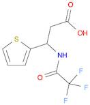 2-Thiophenepropanoic acid, β-[(2,2,2-trifluoroacetyl)amino]-