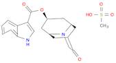 1H-Indole-3-carboxylic acid, octahydro-3-oxo-2,6-methano-2H-quinolizin-8-yl ester, stereoisomer, methanesulfonate (1:1)